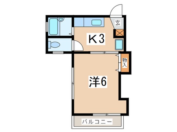 ホワイトウッドＤの物件間取画像